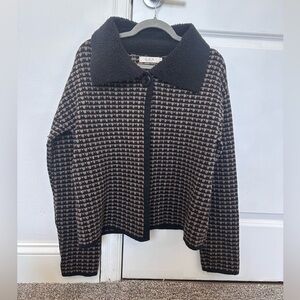 Vintage Wool Single Button Sweater Cardigan Size Medium